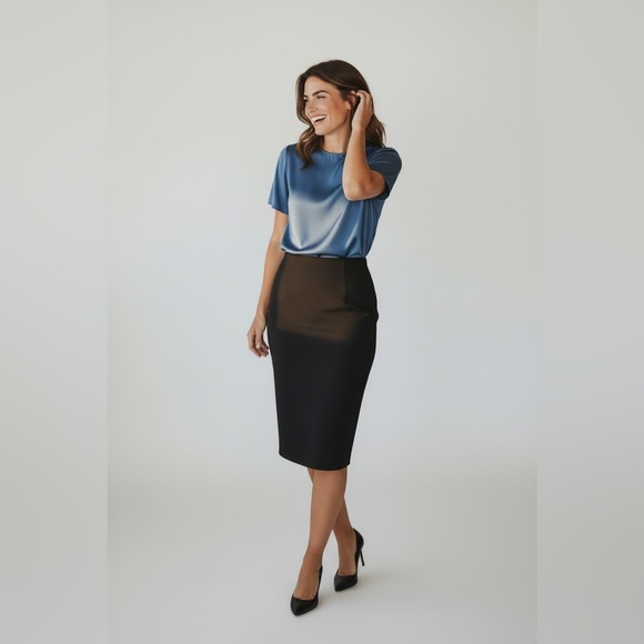 Alexander McQueen Dresses & Skirts - Alexander McQueen Black Virgin Wool Pencil Skirt NWT IT 38 / US 2 MSRP $650